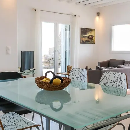 Ortus White Cycladic Lux With Private Pool 3bed & 3bath! 别墅 Mykonos Town